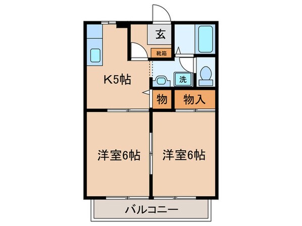 ディアオールⅠの物件間取画像